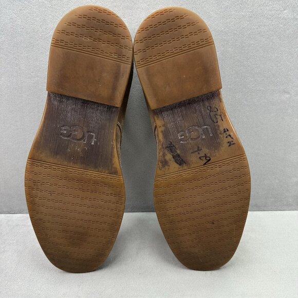 UGG Via Ponte Mens Size 9.5 Loafers Brown Suede‎ Slip-On Comfort Lined Slippers main image 10